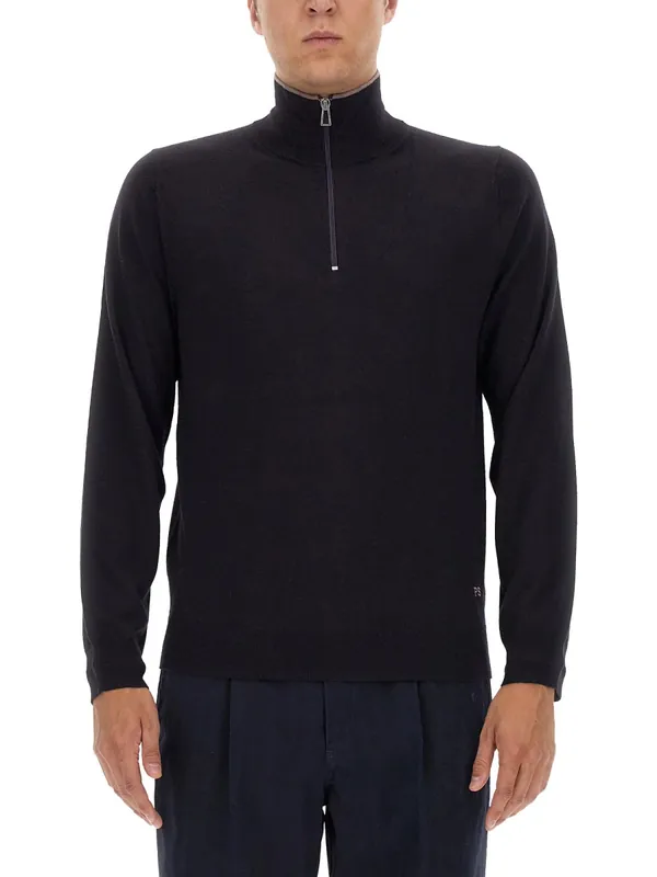 Jersey With Logo Embroidery - PS Paul Smith