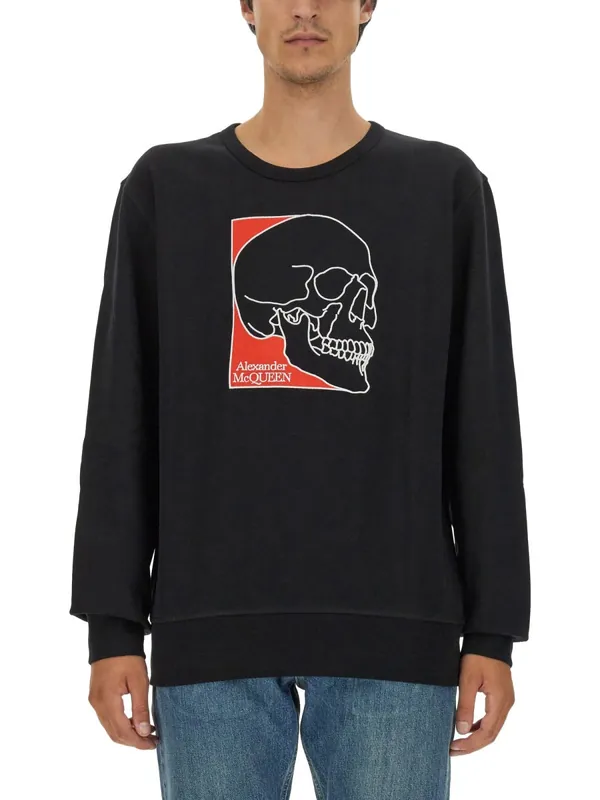 Sweatshirt With Logo - Alexander McQueen