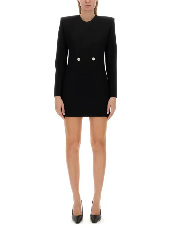 Mini Grain De Poudre Dress - Versace