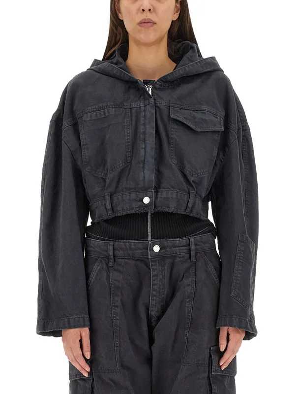 Cropped Jacket - Moschino