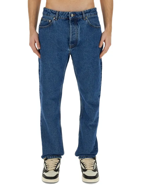Straight Leg Jeans - Palm Angels