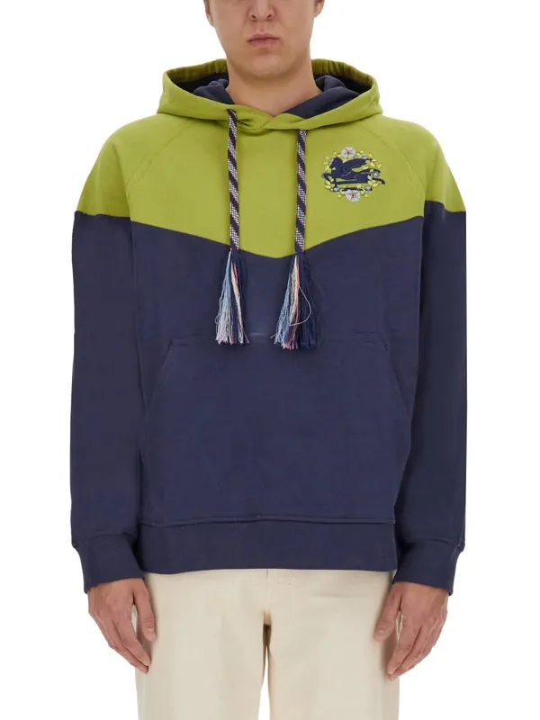 Hooded Sweatshirt With Logo - Etro