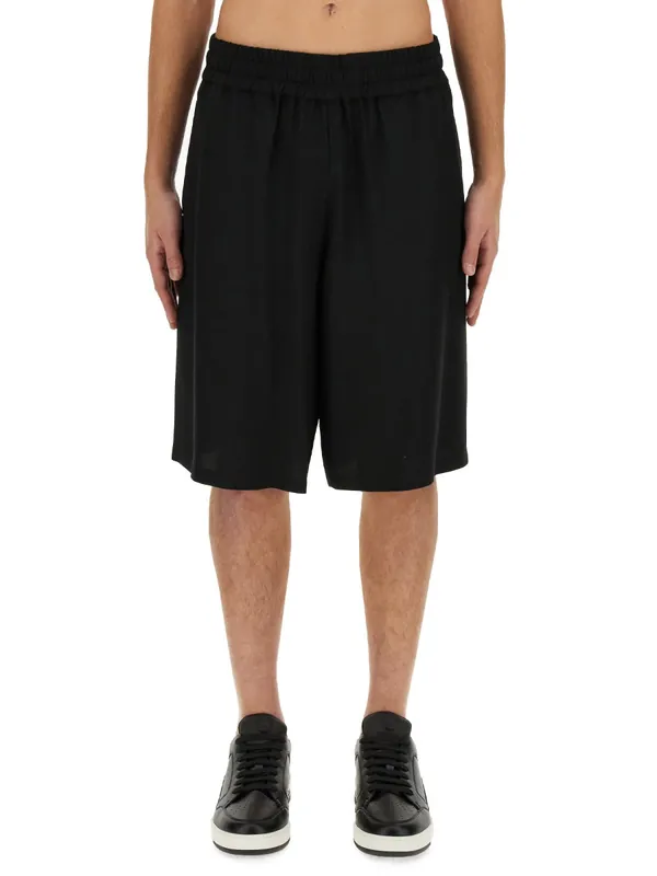 Bermuda With Logo - Moschino