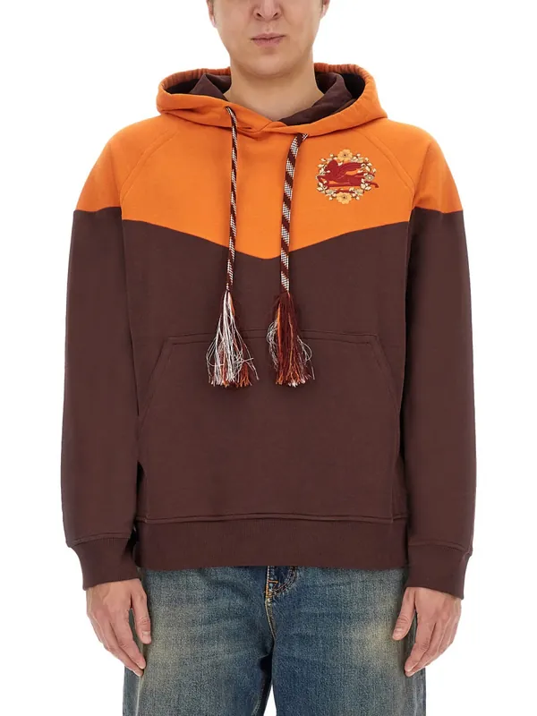 Hooded Sweatshirt With Logo - Etro