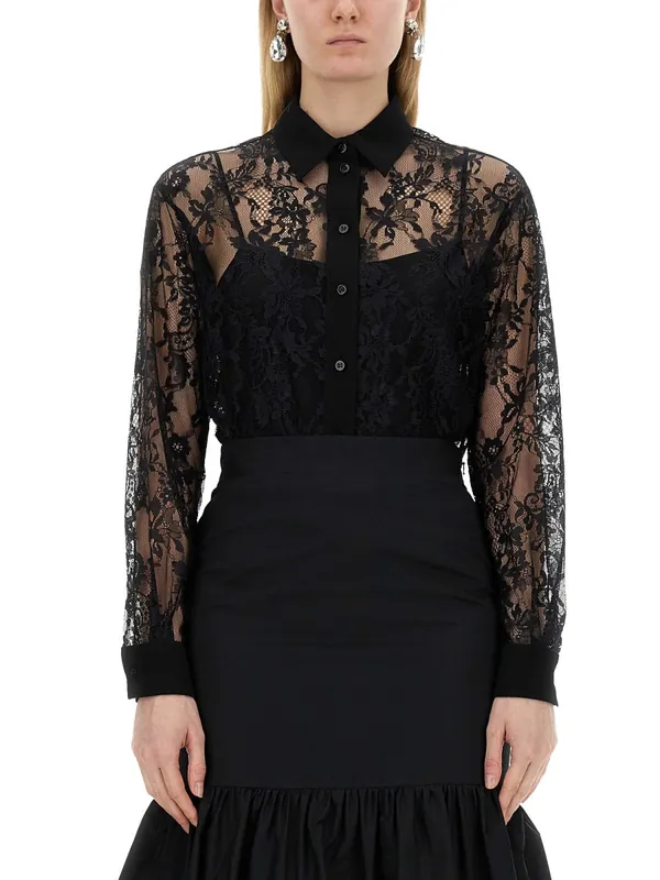Lace Shirt - Moschino