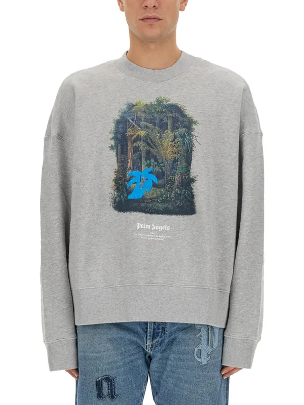 Hunting In The Forest Sweatshirt - Palm Angels