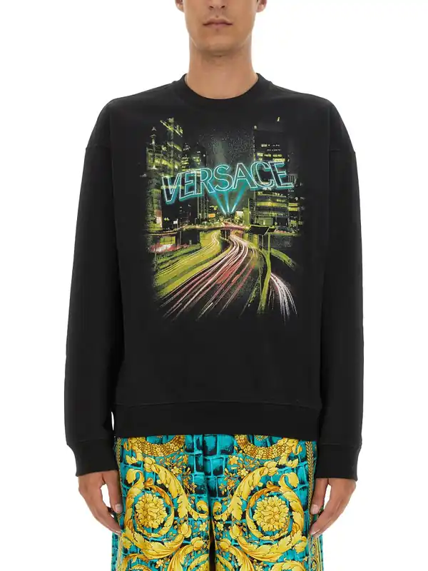 Sweatshirt With Logo - Versace