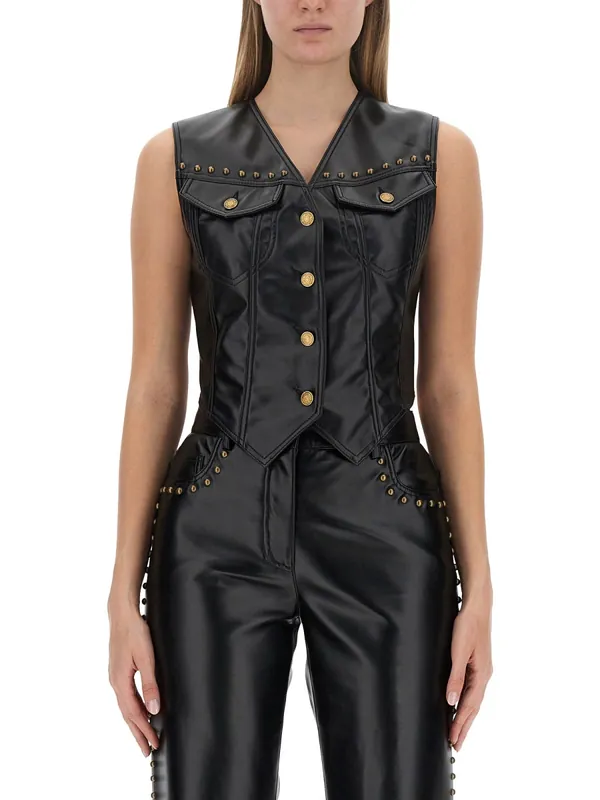 Vest With Buttons - Moschino