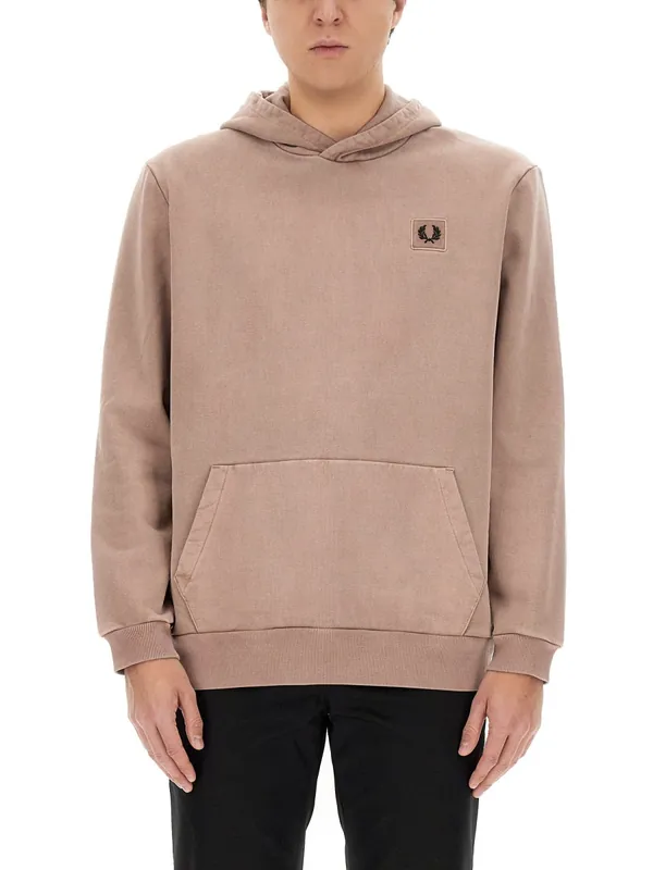 Sweatshirt With Logo - Fred Perry