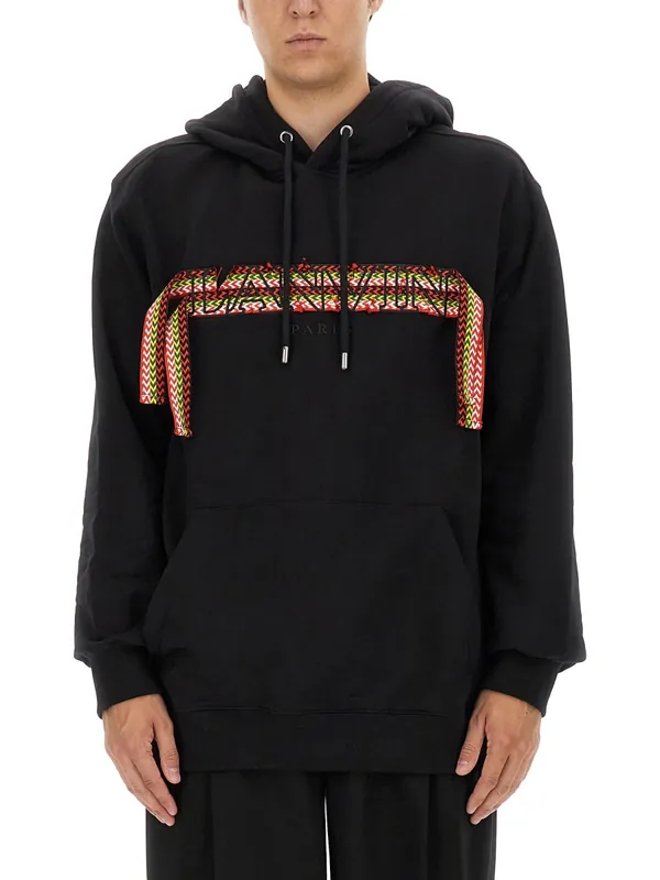Sweatshirt With Logo - Lanvin