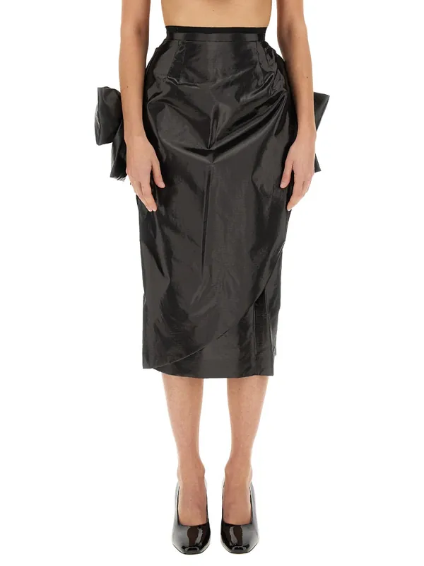Skirt With Bow - Maison Margiela