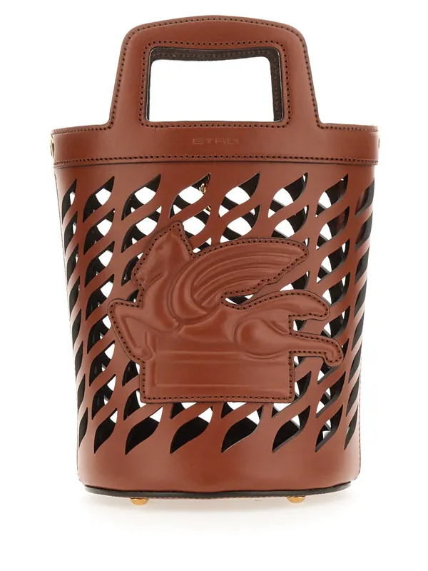 "Coffa" Bag With Logo - Etro