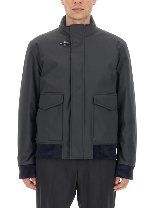 Nylon Bomber Jacket - Fay