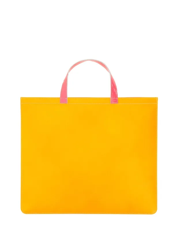 Super Fluo Leather Tote Bag - Comme Des Garçon