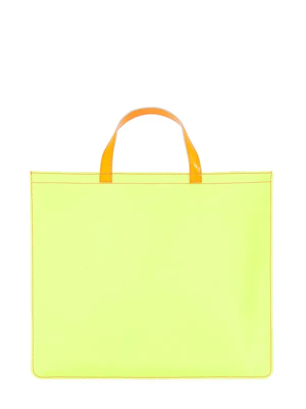 Super Fluo Leather Tote Bag - Comme Des Garçon
