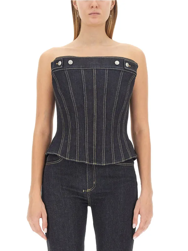 Top In Bustier - Alexander McQueen