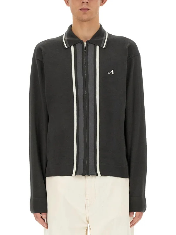 Shirt With Zip. - Awake Ny