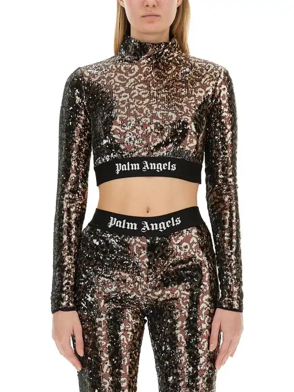 Sequined Top - Palm Angels
