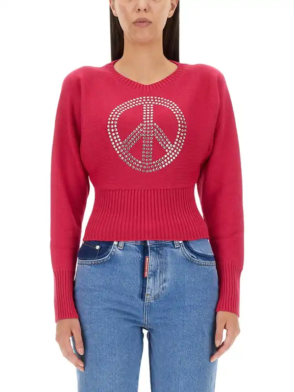 Peace Symbol Jersey - Moschino