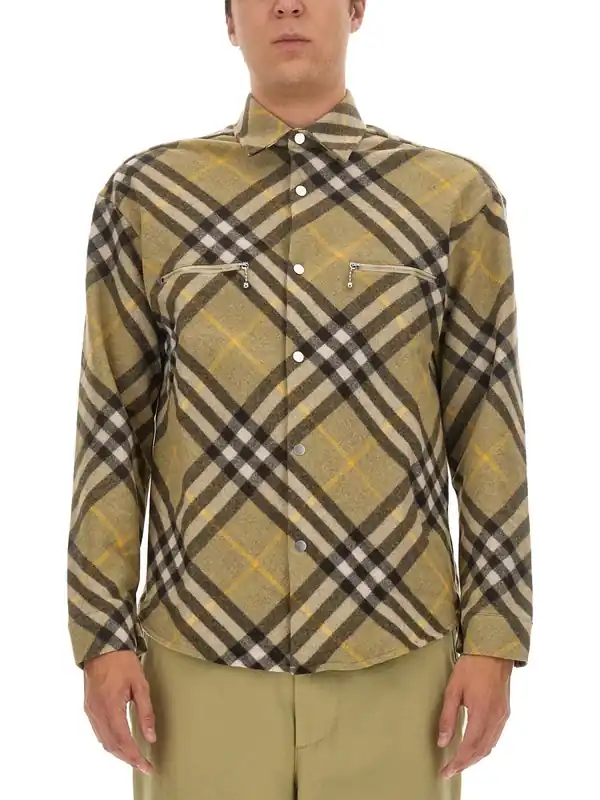 Wool Shirt - Burberry