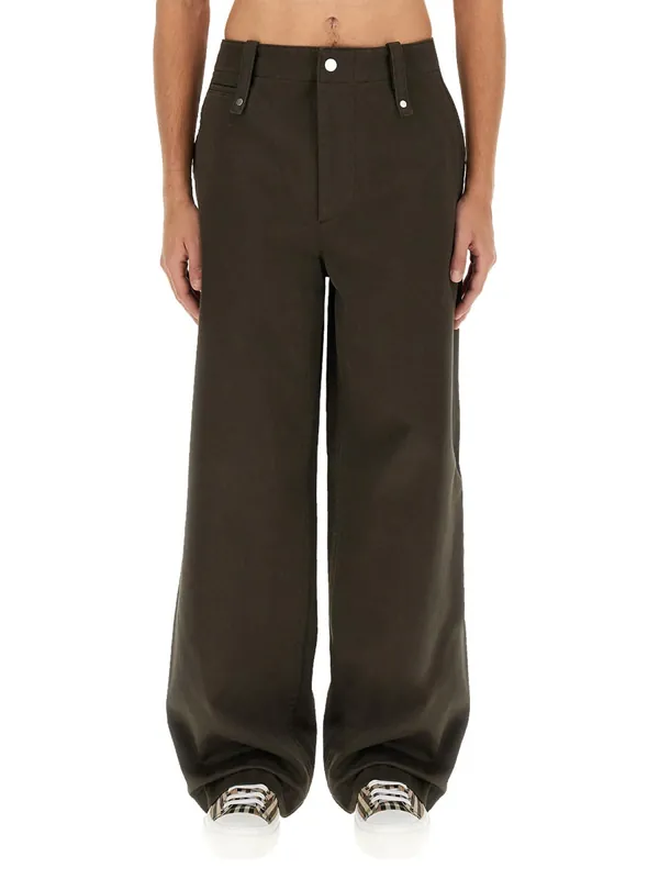 Cotton Pants - Burberry