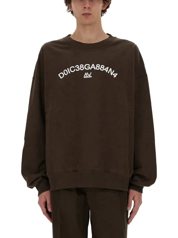 Sweatshirt With Logo - Dolce & Gabbana