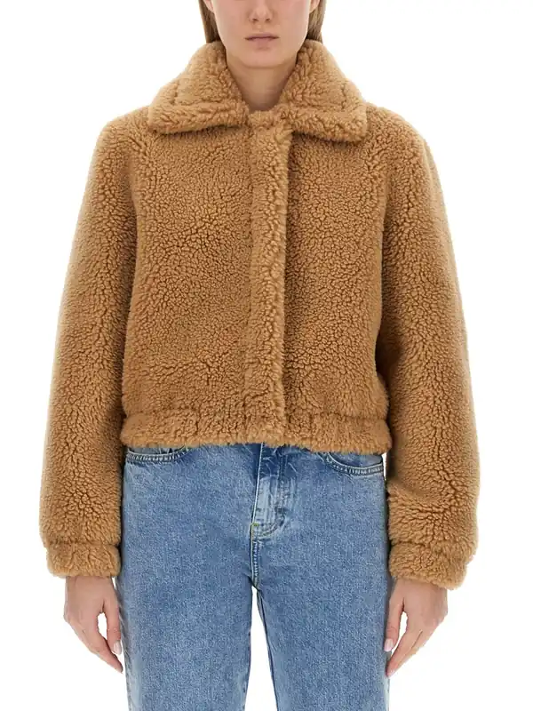 Furry Effect Jacket - Moschino