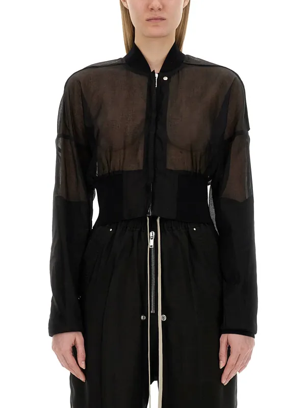 Cropped Jacket - Rick Owens