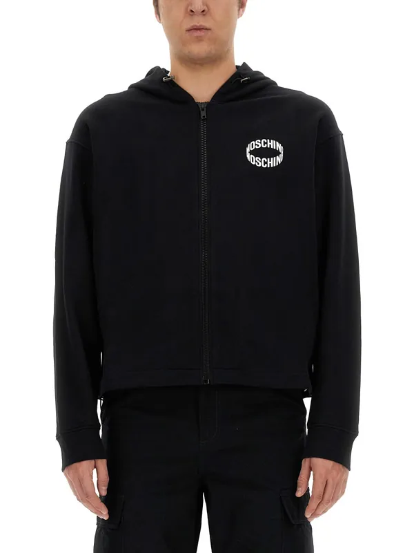 Sweatshirt With Logo - Moschino