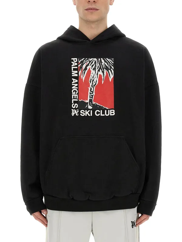 Palm Ski Club Print Sweatshirt - Palm Angels