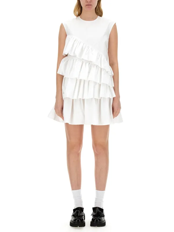 Dress With Ruffles - MSGM