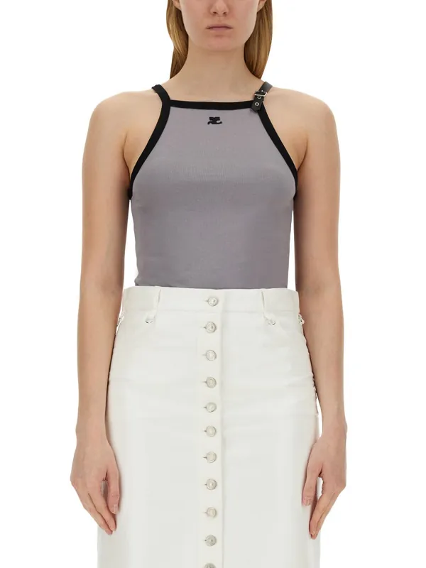 Tops With Logo - Courrèges