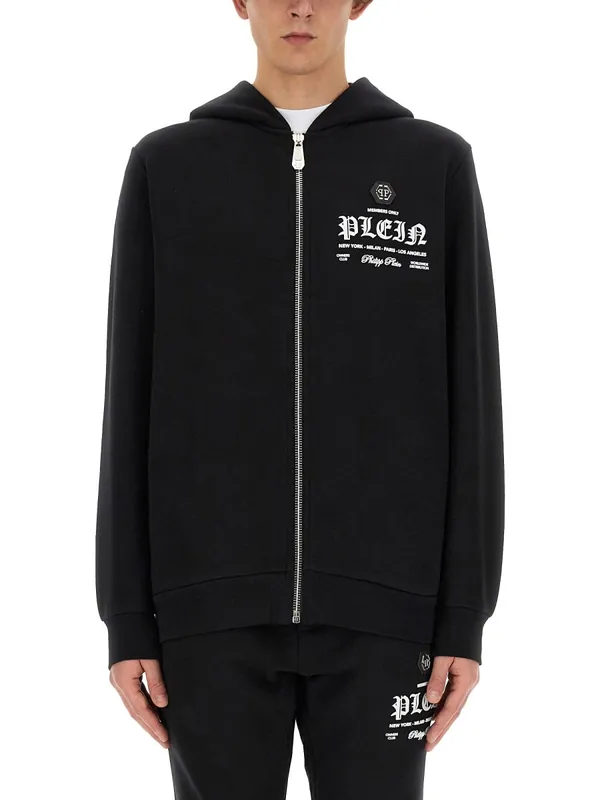Sweatshirt With Logo - Philipp Plein