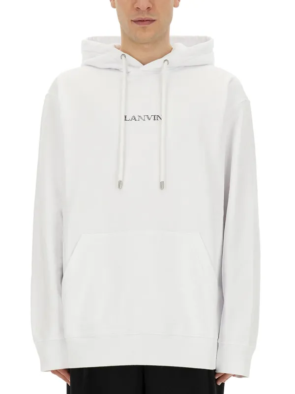 Sweatshirt With Logo - Lanvin