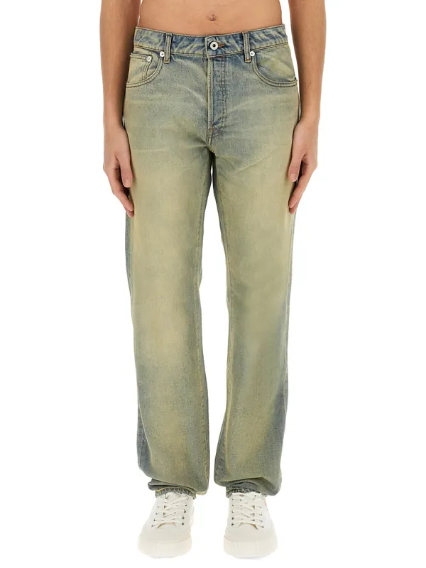Slim Bara Jeans 'Kenzo Drawn Varsity'