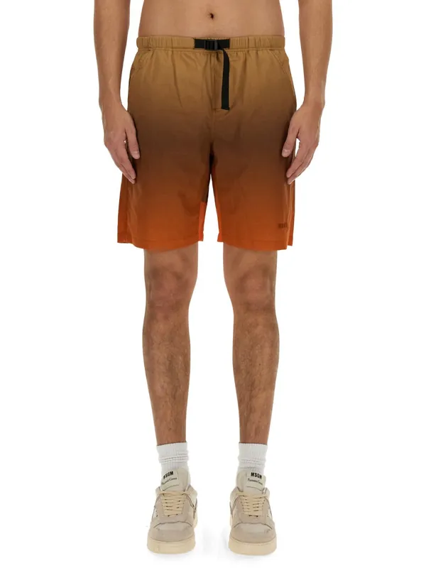 Cotton Bermuda Shorts - MSGM