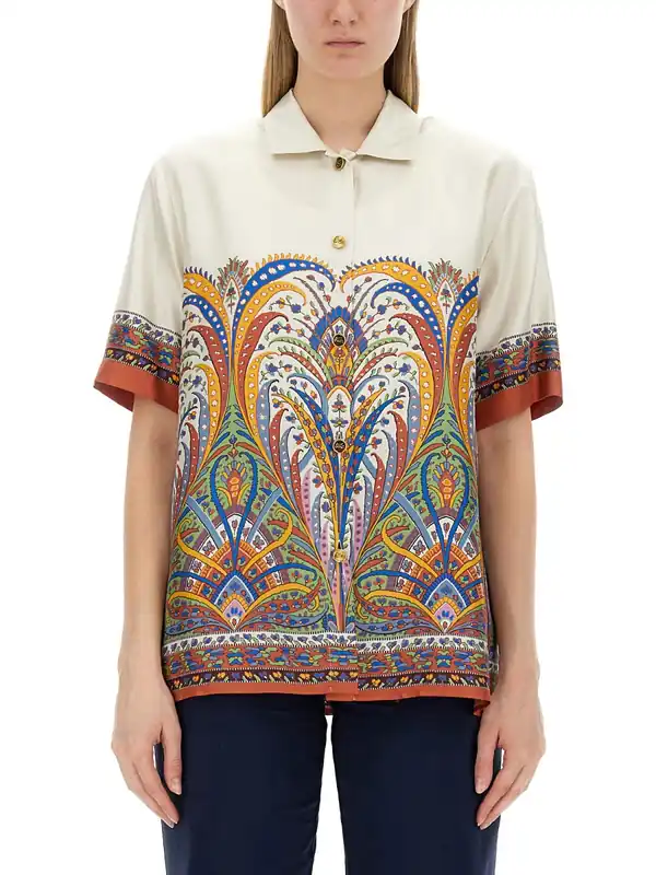 Printed Silk Shirt - Etro