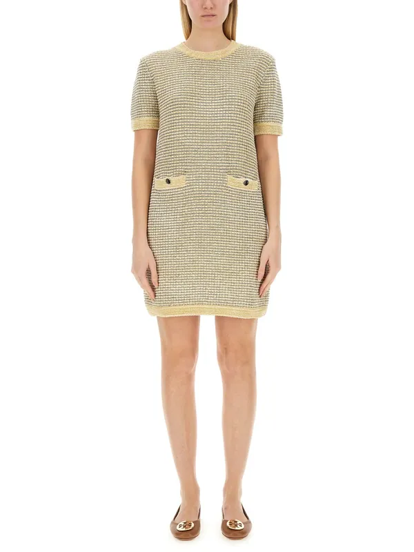 Velvet Dress - Tory Burch