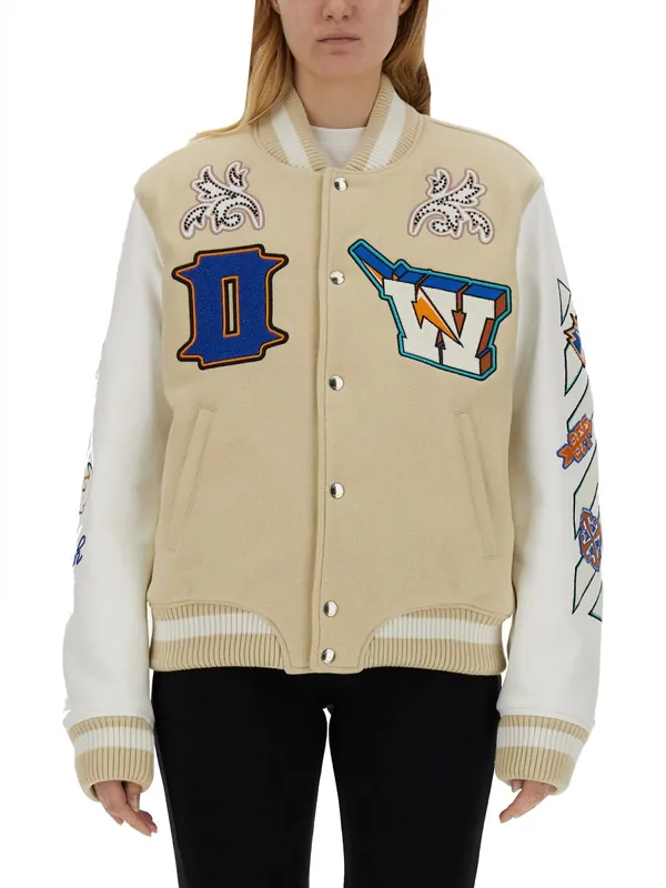 Varsity Jacket - Off-White