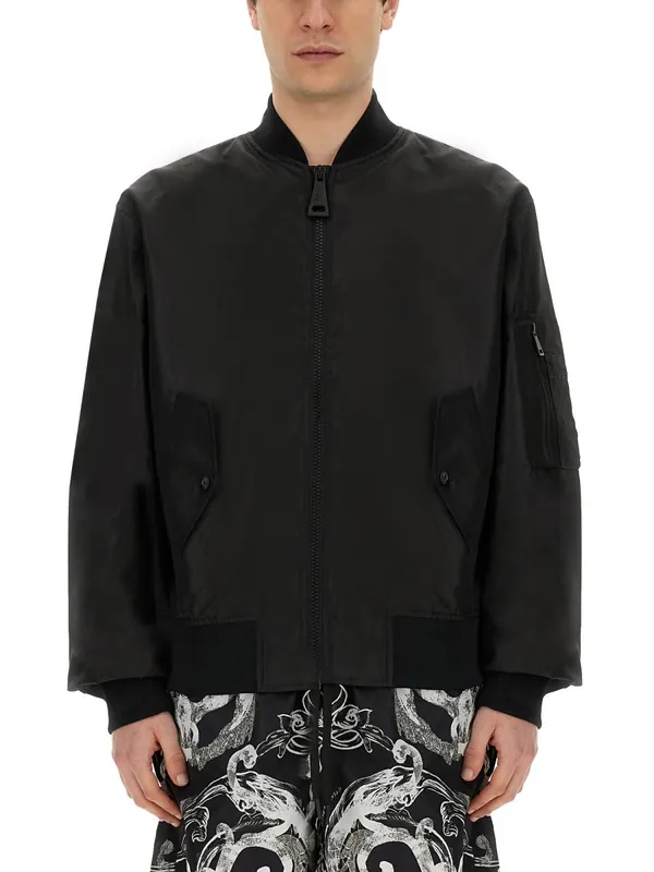 Technical Fabric Jacket - Versace