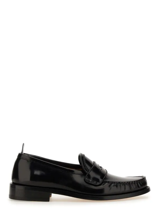 Leather Loafer - Thom Browne
