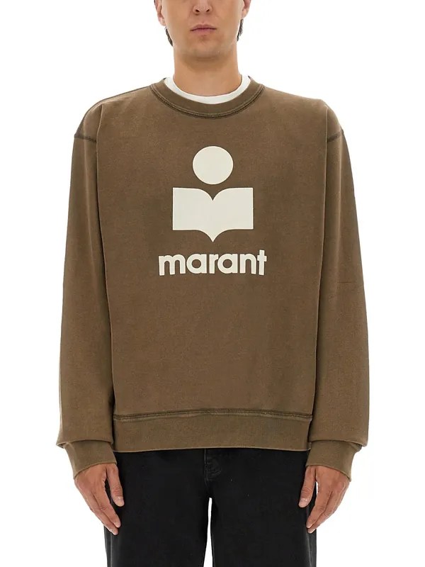 "Mikoy" Sweatshirt With Logo - Isabel Marant