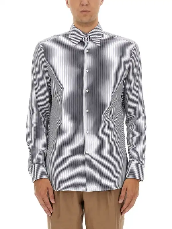 Striped Shirt - Boss Camel