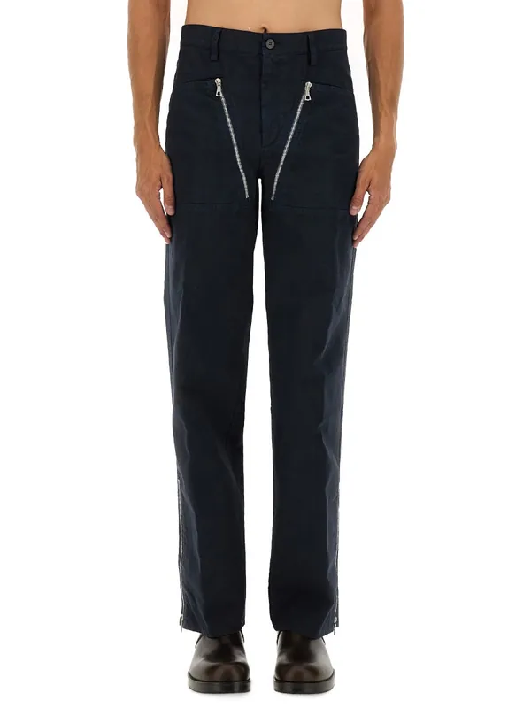 Double Zipper Pants - Dries Van Noten