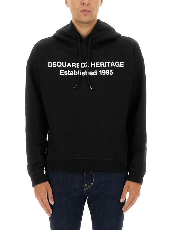 Sweatshirt With Print - Dsquared2