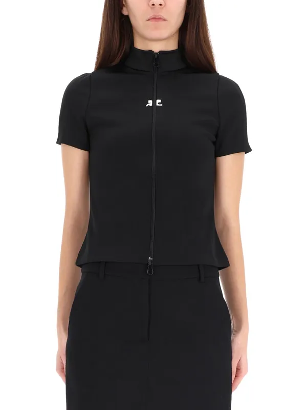 "Interlock" Top - Courrèges