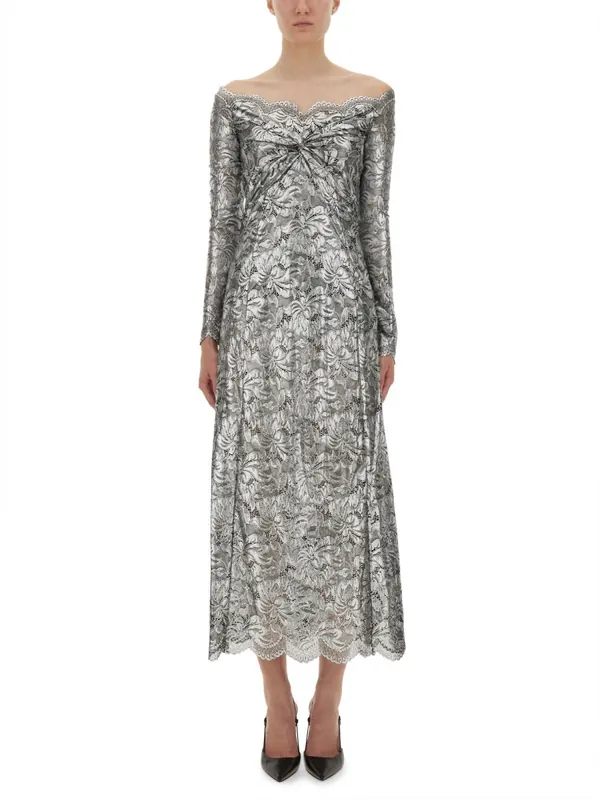Long Lace Dress - Rabanne