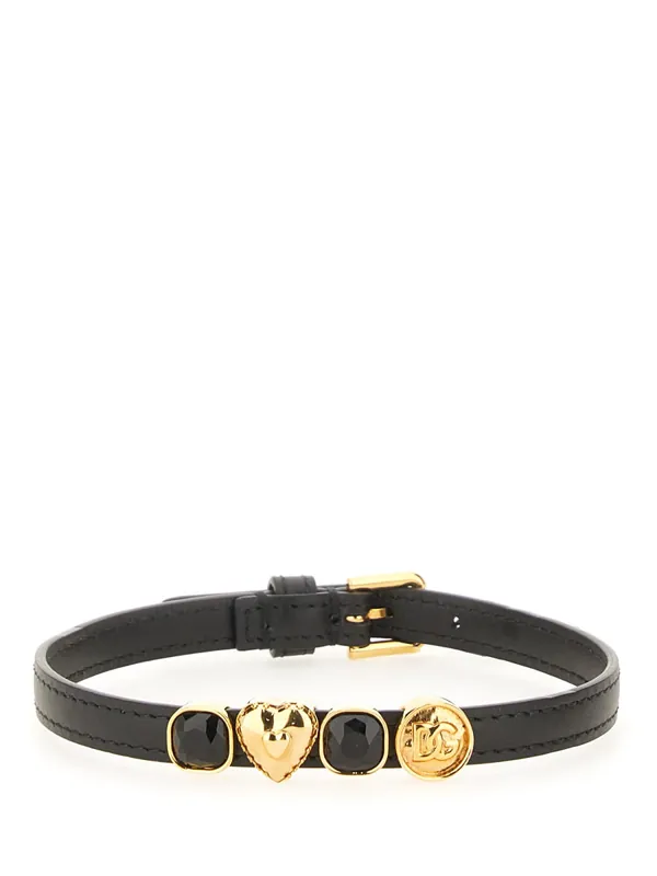 Leather Choker - Dolce & Gabbana