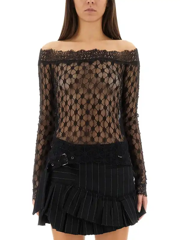 Lace "Marlene" Top - Isabel Marant
