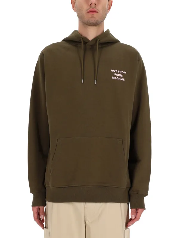 "Slogan" Sweatshirt - Drole De Monsieur